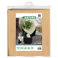 Plantenhoes XL - 10 x 2 meter - beige - anti-vorst planten beschermhoes - 1000 x 200 cm