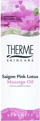 Therme Massage Oil - Saigon Pink Lotus 125 ml Therme Massage Oil - Saigon Pink Lotus 125 ml