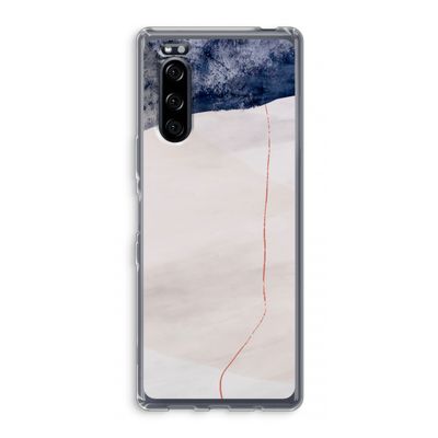 Stone White: Sony Xperia 5 Transparant Hoesje