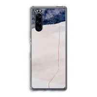 Stone White: Sony Xperia 5 Transparant Hoesje Stone White: Sony Xperia 5 Transparant Hoesje