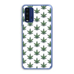 Weed: Xiaomi Redmi 9T Transparant Hoesje