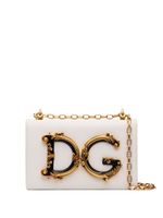 Dolce & Gabbana sac porté épaule DG Girls - Blanc