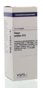 VSM Hepar sulphur D12 (20 ml)