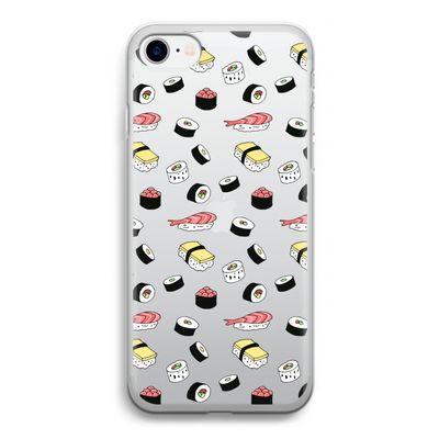 Sushi time: iPhone SE 2020 Transparant Hoesje