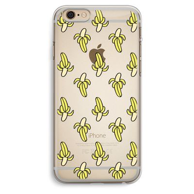 Bananas: iPhone 6 Plus / 6S Plus Transparant Hoesje