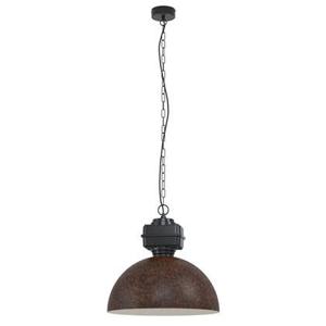 EGLO Rockingham - Hanglamp - E27 - Ø 53 cm - Zwart|Bruin