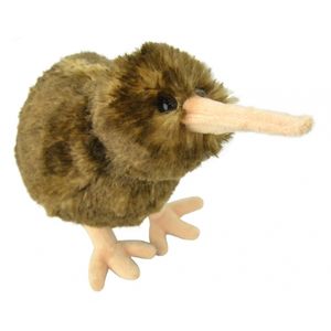 Pluche kiwi vogel knuffel 26 cm