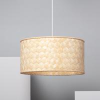 Hanglamp rotan 'Nadia' E27 fitting modern vintage groot 500mm