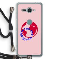 Run The World: Sony Xperia XZ2 Compact Transparant Hoesje met koord
