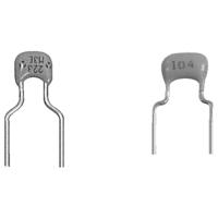 Kemet Keramische condensator Radiaal bedraad 63 V/DC 20 % (l x b x h) 5.1 x 3.1 x 7.5 mm 1 stuk(s)