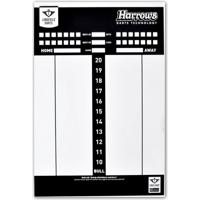 Longfield games darts scorebord met stift, wisser & spelregels