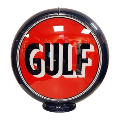 14% korting | Gulf Logo Benzinepomp Globe - PVC Lenzen 14% korting | Gulf Logo Benzinepomp Globe - PVC Lenzen