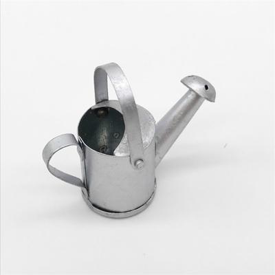 1:12 Mini huis speelgoed tuin accessoire simulatie ijzergieter (zilver)