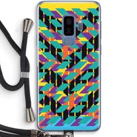 Skew Bee 1: Samsung Galaxy S9 Plus Transparant Hoesje met koord