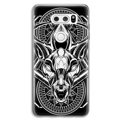 Oh Deer: LG V30 Transparant Hoesje Oh Deer: LG V30 Transparant Hoesje