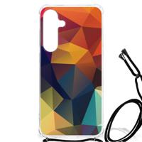 Samsung Galaxy S24 Plus Shockproof Case Polygon Color - thumbnail