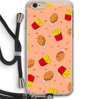 Chicken 'n Fries: iPhone 6 PLUS / 6S PLUS Transparant Hoesje met koord