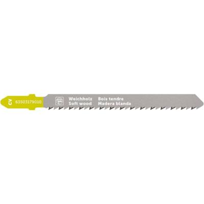 Fein 63503179010 Decoupeerzaagblad voor hout CV 75 T2.5 SW SC 5 stuk(s)