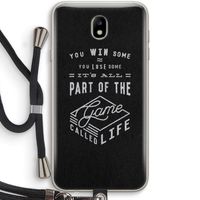 Life: Samsung Galaxy J7 (2017) Transparant Hoesje met koord