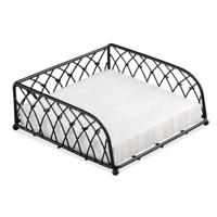 Ambiente Servethouder 18x18x7 cm Zwart Ambiente Servethouder 18x18x7 cm Zwart