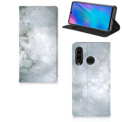 Bookcase Huawei P30 Lite New Edition Painting Grey Bookcase Huawei P30 Lite New Edition Painting Grey