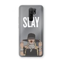 Slay All Day: Xiaomi Redmi 9 Transparant Hoesje
