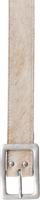 Koeienhuid Riem 85 cm Beige - 4557