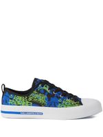 Karl Lagerfeld x Crapule2000 baskets Vulc - Bleu - thumbnail