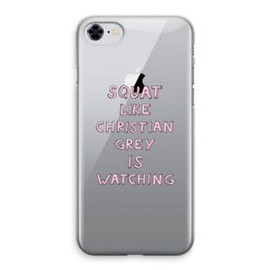 Christian Grey: iPhone 8 Transparant Hoesje
