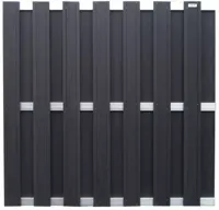 Elephant composiet schutting WPC antraciet 180x180cm