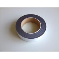 Magneetband wit rol 10 meter breed 10mm