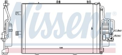 Condensor, airconditioning 94546