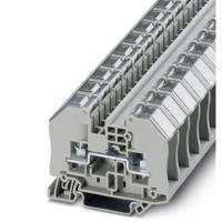 Phoenix Contact 3049961 Doorgangsklem 16.3 mm Boutaansluiting Grijs 50 stuk(s)