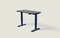 Desktronic HomePro bureau Diepblauw / Zwart / 120x60 cm