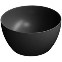 Keramische Opbouw Waskom Sapho Pura dia. 42 cm Zwart
