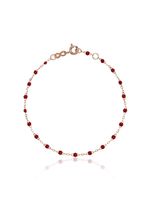 Gigi Clozeau bracelet RG en or rose 18ct - Rouge - thumbnail