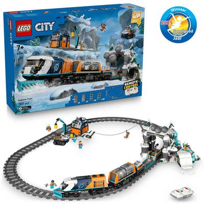 LEGO CITY onderzoekstrein op de Noordpool 60470
