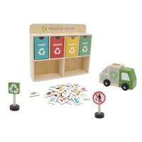Houten Recyclingcentrum Speelset - thumbnail
