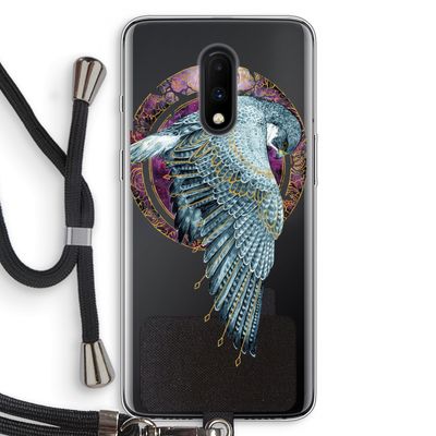 Golden Falcon: OnePlus 7 Transparant Hoesje met koord
