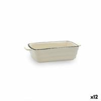 Sauspan Quid Cocco 16 x 9 x 4 cm Keramisch Wit (12 Stuks)