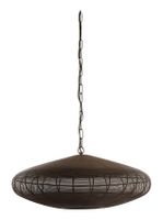 Light & Living Hanglamp 'Bahoto' 51cm, kleur Mat Donkerbruin