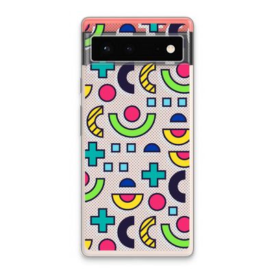 8-bit N°6: Google Pixel 6 Transparant Hoesje