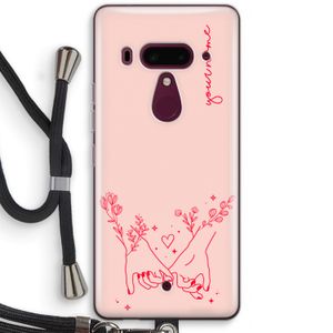 Best Friends: HTC U12+ Transparant Hoesje met koord