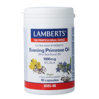 Lamberts Teunisbloem met borageolie 1000mg 90 Capsules