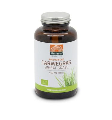 Tarwegras wheatgrass tabletten raw 400mg bio