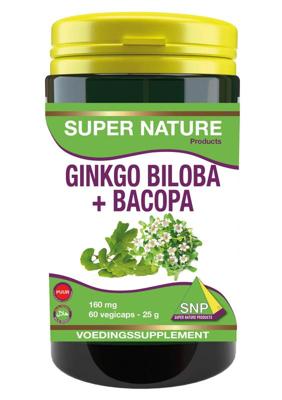 SNP Ginkgo biloba met bacopa SNP Ginkgo biloba met bacopa