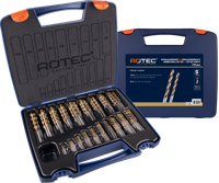 Rotec Spiraalborenset | 102 | DIN 338 | Type HD-S | 202-dlg | ø1-13 - 900.0222WK