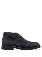 Doucal's desert-boots en daim à lacets - Bleu