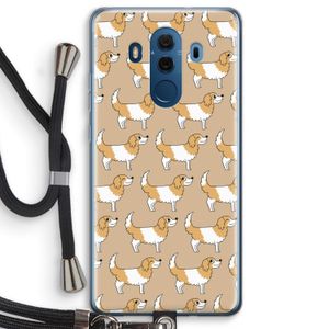 Doggy: Huawei Mate 10 Pro Transparant Hoesje met koord