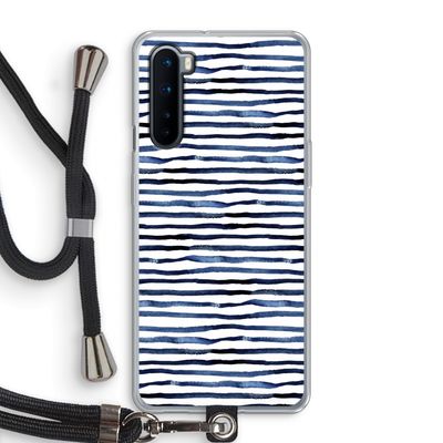 Verrassende lijnen: OnePlus Nord Transparant Hoesje met koord